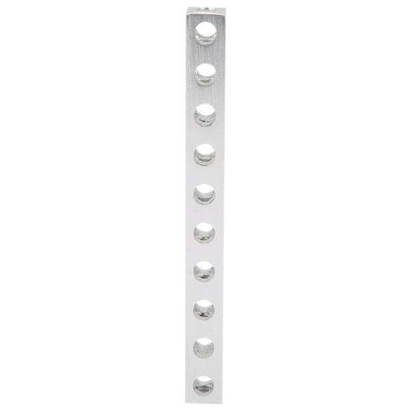 3106‑0010‑0080 neliömäinen palkki 10 reikää robottirakenteen osatarvikkeet 8 x 80 mm