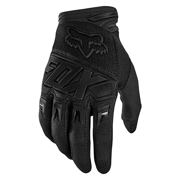 Älykkäät hanskat Motocross MX BMX Dirt Bike Moottoripyörä Hanskat mustat black 2XL