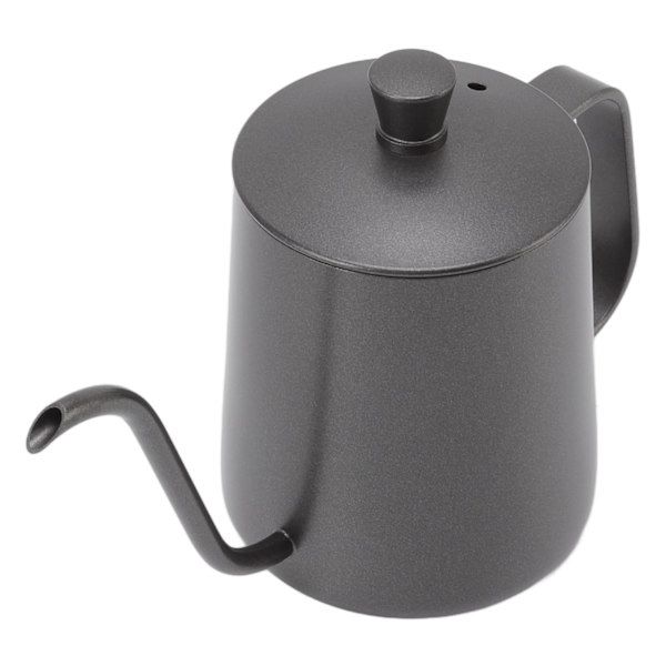 2024 Lang smal kaffekande sort rustfrit stål rustfrit Sm