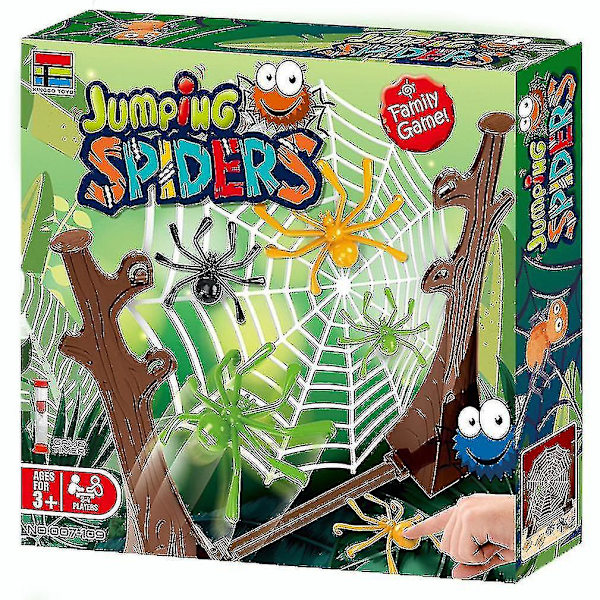 Hoppande spindlar leksaksspel