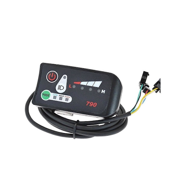 36V Elektrisk Køretøj Elektrisk Cykel Meter LED Strømdisplay 6 Km Booster Meter 790 Meter[qb]