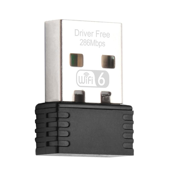 650 Mbps Mini USB Wifi -sovitin langaton verkkokortti 802.11AC D 2.4GHz 300M one-size