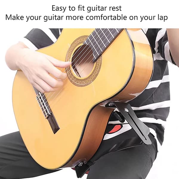 1 akustisk gitarfotstøtte Klassisk gitarstativ Klassisk