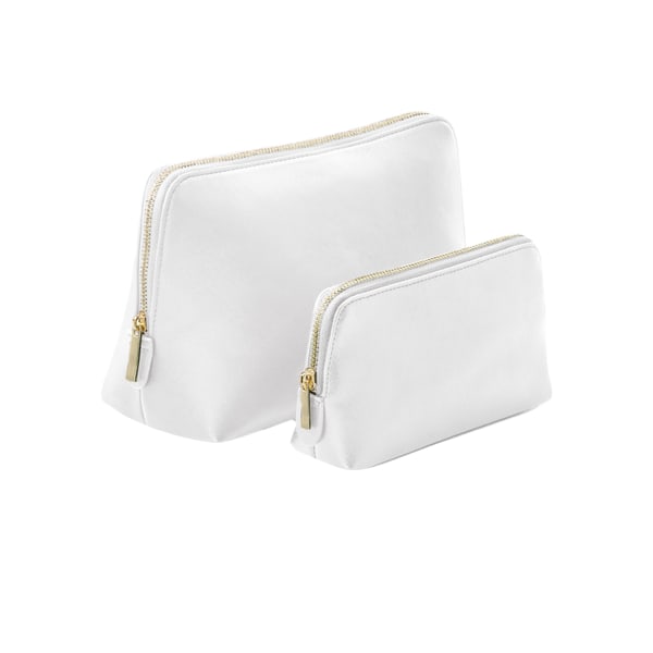 Bagbase Boutique Läderlook PU Toalettväska M Soft White Soft White Soft White M