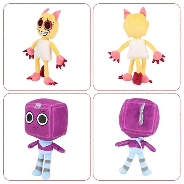 Plush Leksak Game Dandy-World Fylld Dockspelglad Anime Karaktär Lugnande Dock Barnfans Samlarobjekt The box