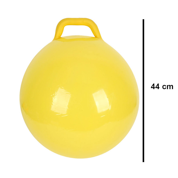 Aikuisten pomppupallo pomppupallo pomppupallo kahvalla keltainen