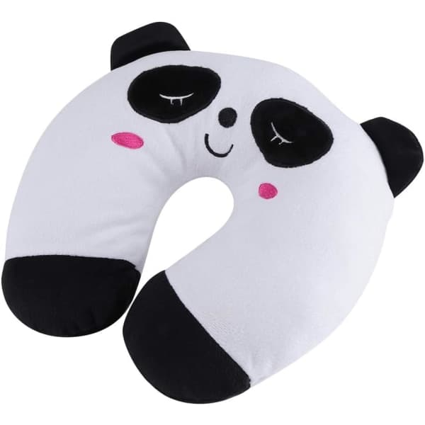 Panda Resepill för barn, nackkudde, hakstöd, Comforta