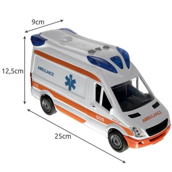 Ambulance Legetøjsbil