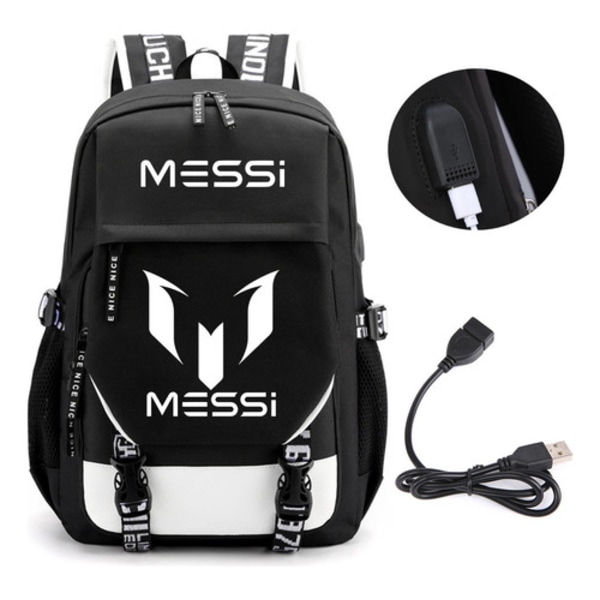 Messi ryggsekk Black