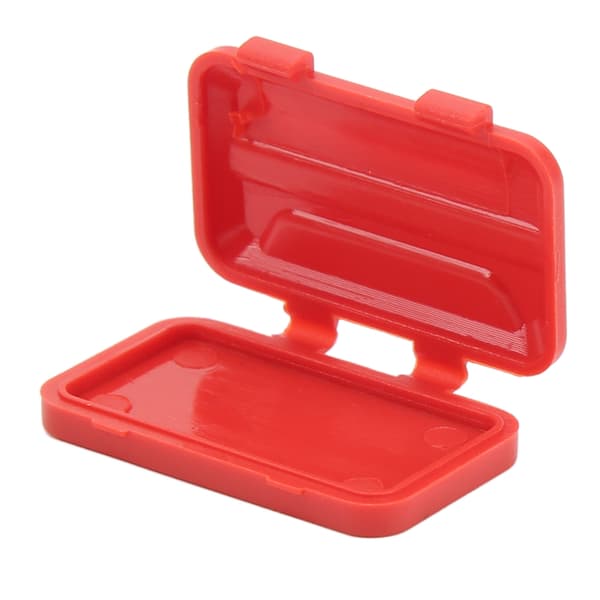 RC Side Tool Box Professionel Høj Simulation RC Bil Tool Box til AXIAL SCX24 1/18 1/24 RC Bil Rød