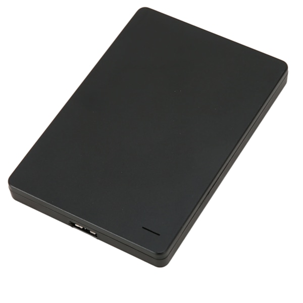 Ekstern harddisk 2,5 tommer USB 3.0 5Gbps aluminiumslegering Plug and Play Ultra Slim mobil harddisk til PC TV telefon sort 250TB 0.3
