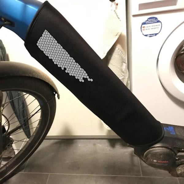 E-cykel batteridæksel med reflektor, beskytter mod kulde og snavs, universal beskyttelsesdæksel