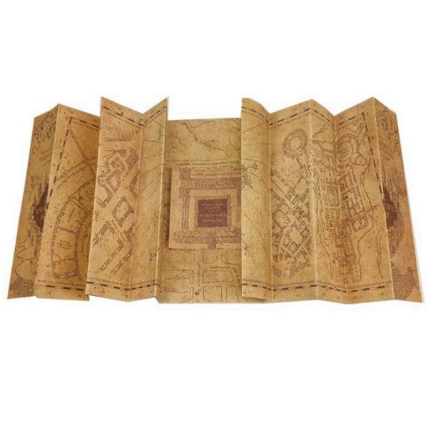 Harry Potter Marauders Map, Hogwarts Wizarding World Collection Gave til fans og barn
