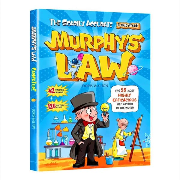 Murphys lag Lärobok 128 sidor Illustrerad pocketbok