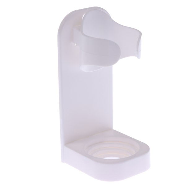 Väggmonterad elektrisk tandborsthållare Elektrisk tandborste Stan White White 1Pc