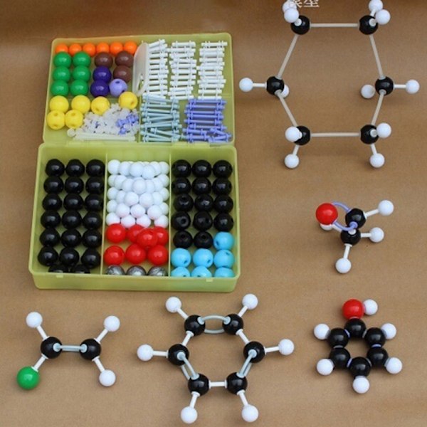 Organisk kjemi Vitenskapelig Atom Molekylære Modeller Lær Sett Kit - Perfekt