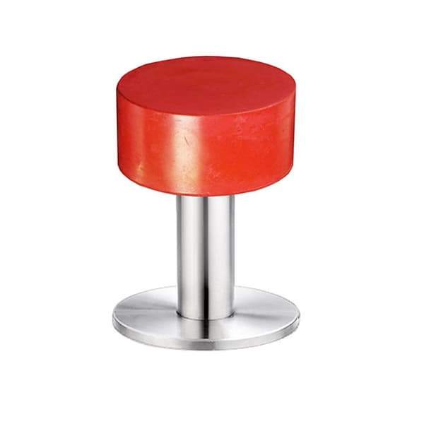 Dörrstopp Gummi Dörrstopp RÖD 60MM Röd Red 60mm