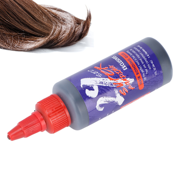 Spetslim för peruklim 29s Torkande Peruk Starkt Fästlim Löshår Hårstyckeslim 60ml