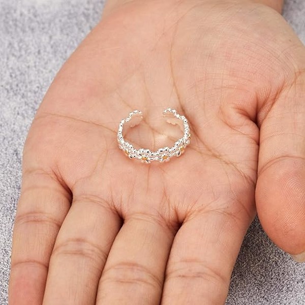 Justerbar Daisy Evighetsring