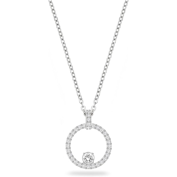 Swarovski Creativity Circle Halsband, Örhängen och Armband Smyckessamling, Klara Kristaller