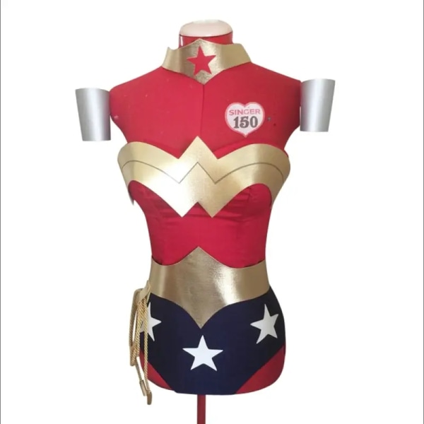 Halloween-kostyme Vintage Wonder Girls-kostyme Voksen Kvinne Cosplay Prinsesse Diana Cosplay The Amazon Princess 6pcs 6 pcs M