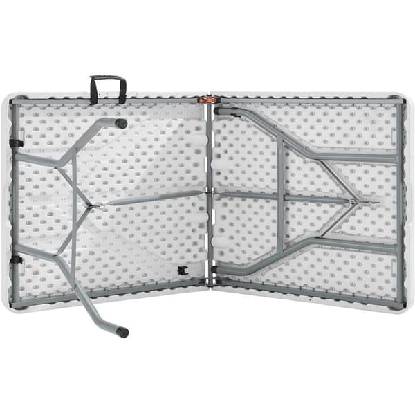 Fällbart bord - 150 cm - 6 personer - Pulverlackerade stålrör