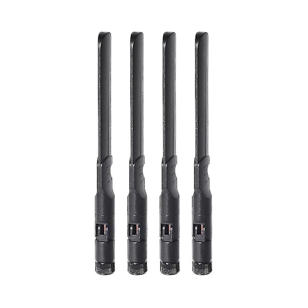 4 stk Dual Band Wifi-antenne 2,4 GHz 5 GHz 5,8 GHz 8dBi Mimo Rp-sma hannantenne for wifi-ruter Wirele -z
