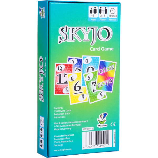 SKYJO Magilanolta - Hauska korttipeli lapsille ja aikuisille