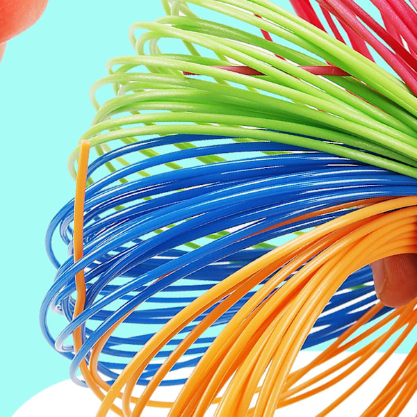 3D-pen filament PLA, 20 farver PLA-filament 1,75 mm 3D-pen filament til de fleste 3D-printpenne og -printere (5 m pr. rulle)