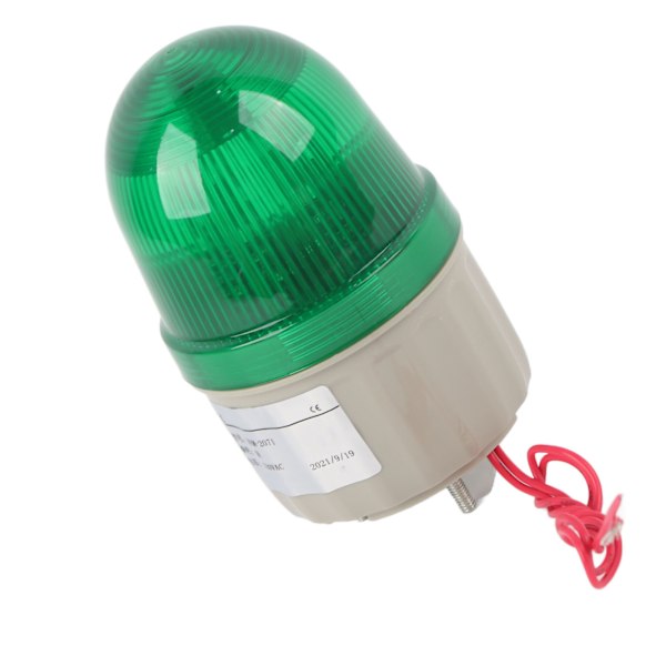 BERM Advarselslys BEM-2071 LED Roterende Blinkende Indikator for Overvåking 220V AC Vert