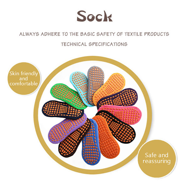 Studsmattesockor gula yellow L