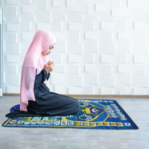 Interaktiv bönematta för vuxenutbildning, muslimsk islamisk läsmatta, Mp3-undervisningsmatta, elektronisk musikfiltsmatta hrs