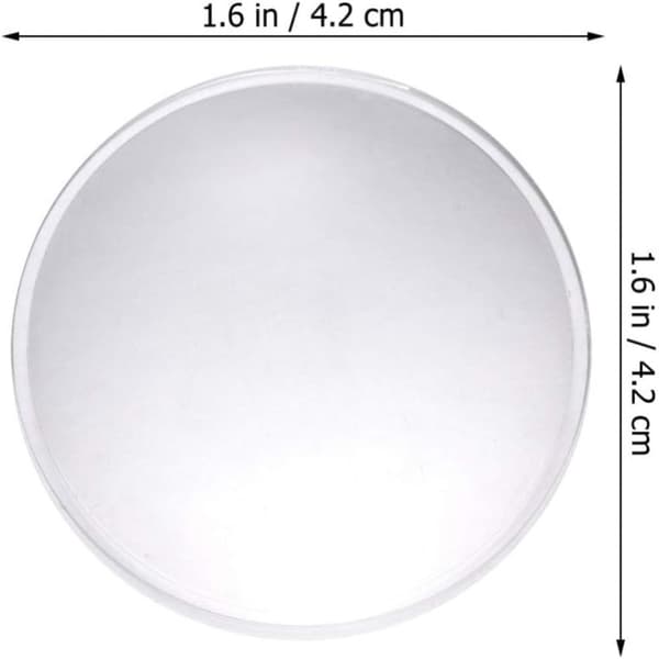 20 st Plast PMMA Lins Optisk 3D-lins Bikovex Lins[qb]