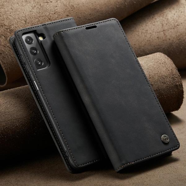 Yhteensopiva Samsung Galaxy S21 5g -kotelo Kotelo Flip Magnetic Stand Puhelin kotelo Samsung Galaxy S21 5g Kanteen szq
