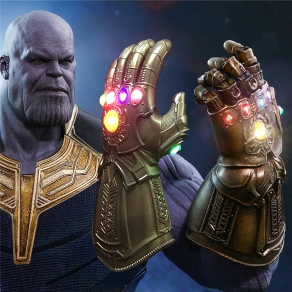 Thanos Infinity Gauntlet Marvel Legends Thanos Käsine Hanskat One Size[qb]