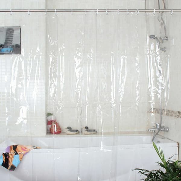 Basics Klar PVC Dusjforheng 180 x 180 cm