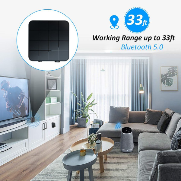 Bluetooth 5.0 -sovitin 1:ssä Langaton lähetin-vastaanotin