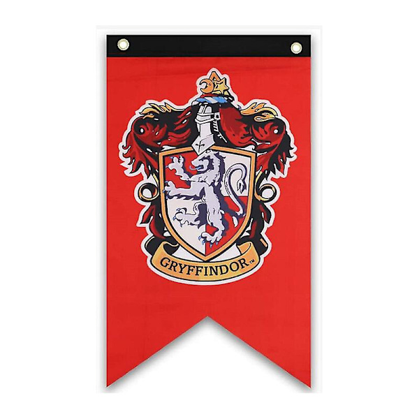 2024, Gryffindor syntymäpäiväjuhlatarvikkeet College Harry lippukyltit Pojat Tytöt Lapset Potter Halloween-koriste 4 kpl 75*125 cm