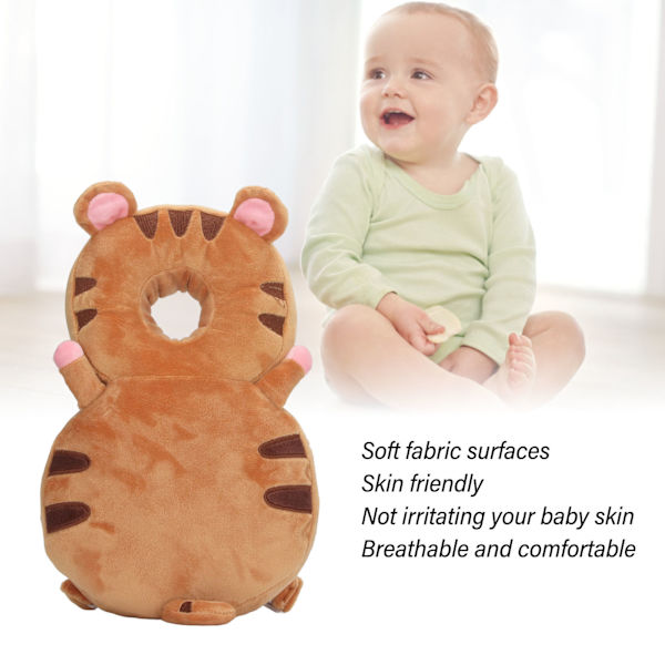 Babyhuvudskydd Ryggsäck PP Bomullsfyllning Småbarn Krypande Gå Säkerhetskudde Typ E 30cm / 11.8in Type E