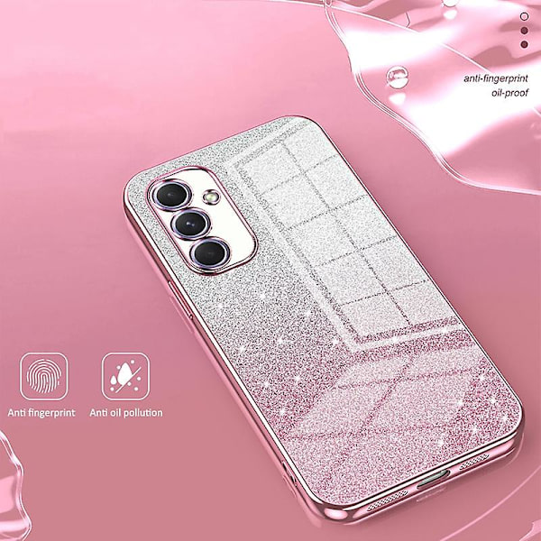 Gradient Glitter TPU-telefonfodral för Samsung Galaxy A54 5G