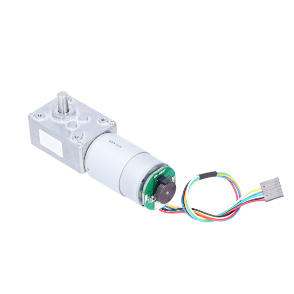 5840‑555 Selvlåsende snekkegear motor med høj moment reduktionsgear med encoder 160RPM DC24V