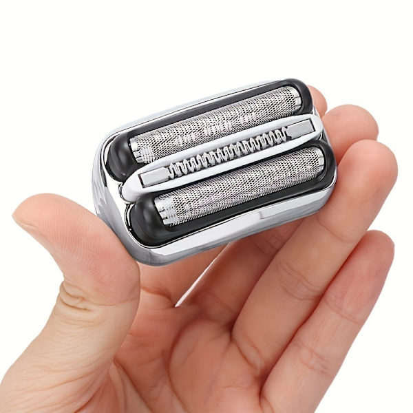 32B 32S S3 Elektrisk erstatnings barberhode tilbehør for Braun Series3 barberhøvelhode Silvery