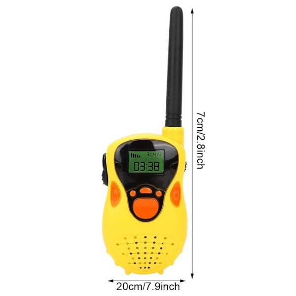 XUY Mini 80-100m Elektronisk Radio Intercom för Barn Utomhus Leksak Present