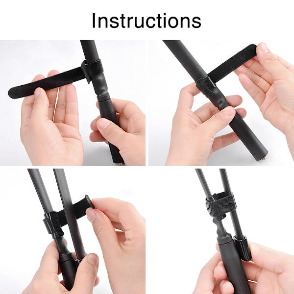 33/48cm sammenklappelig interfon-intercom walkie-talkie radioantenne til Baofeng UV5R 0.08 33 cm