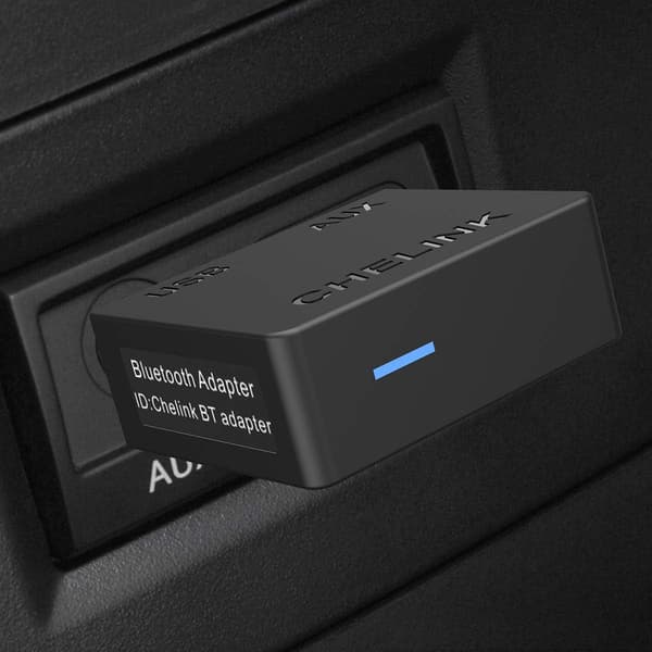 Bluetooth Audio Transmitter til Kia Hyundai, Bærbar Trådløs Bilstereo