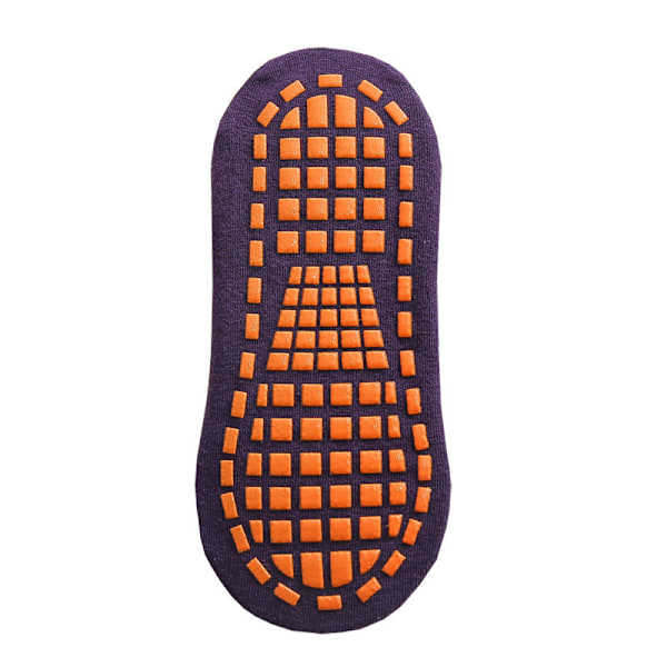 Studsmattesockor djuplila deep purple S