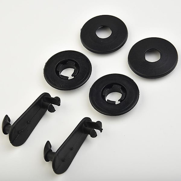 2 stk Bilgulvmatte Klips Mattfeste Grep Holder Festklemmer Kroker Retensjonsfeste For TOYOTA Festklemmer Kroker