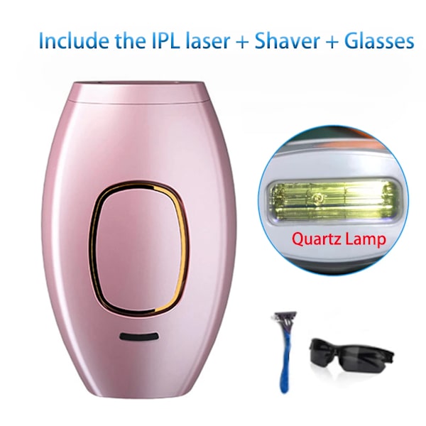 Mini Hår Fjernelse Elektrisk Laser Epilator Permanent Hjem Hold IPL System 500000 Skud Lys Pulser Fuld Krop Hår Fjerner