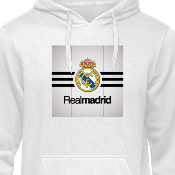 Real Madrid lasten huppari valkoinen white 9-11 Years