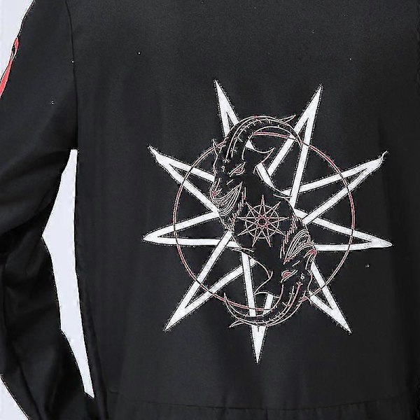 Ribbon Slipknot Cosplay Kostume Løst Jumpsuit Halloween S